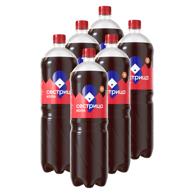 Напиток газированный "Кола" 1.5л
