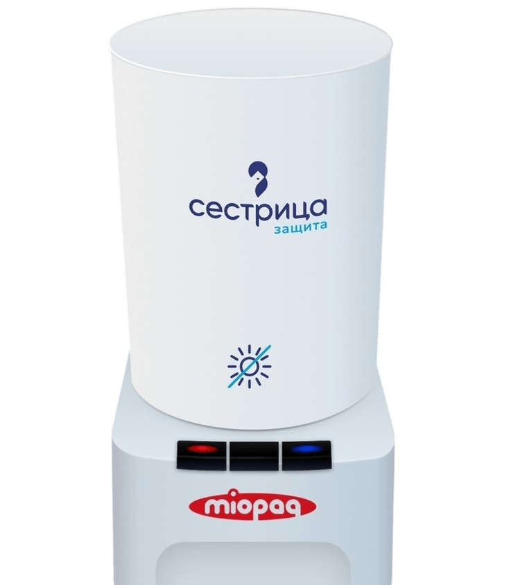Чехол для бутыли белый
