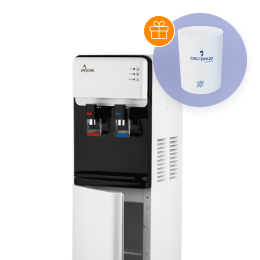 Кулер AQVIDO BSУ-805L с компрессорным охлаждением  и шкафчиком 