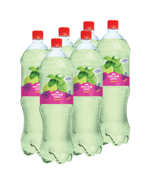 Напиток газированный со вкусом "Мохито" 1,5л