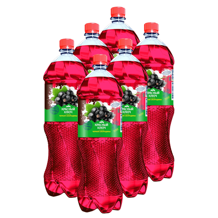 Напиток газированный "Черная смородина" 1.5л