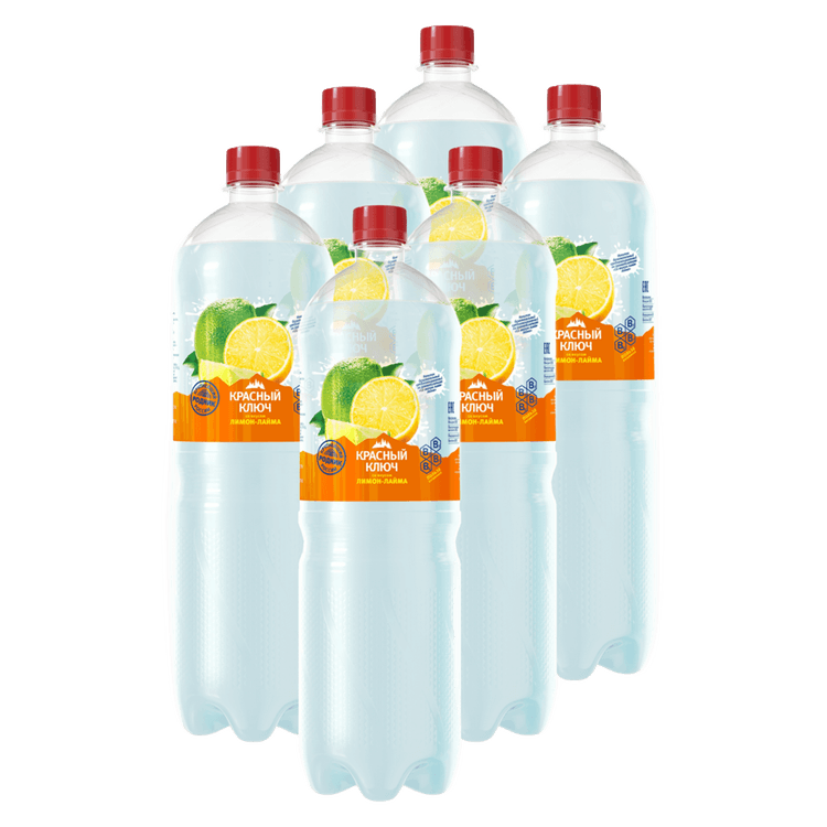 Напиток газированный "Лимон-лайм" 1.5л
